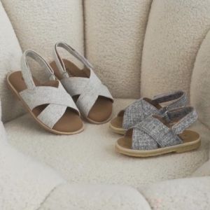 [MARIO KIDS] POPTOE Sepatu Sandal Anak - AVERY GREY | Bayi Prewalker