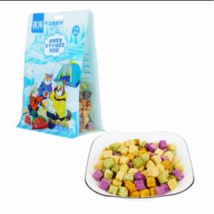 Ức gà sấy rau củ thức ăn bổ sung chất sơ cho chó mèo