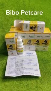 Thuốc nhỏ mắt cho chó mèo Genta 30 Vemedim giúp phòng trị các bệnh về mắt cho thú cưng chai 10ml - Bibopetcare