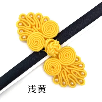 Seven-Bead Buckle Cheongsam Buttons Chinese Hand-Woven Retro Decoration Costume Traditional Clothes And Accessories