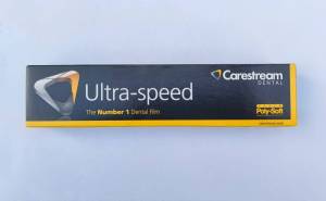Ultra-Speed Dental Film by Carestream Dental บรรจุ150แผ่นต่อกล่องรหัสDF-58x1กล่องสำหรับผู้ใหญ่ผลิตจากusaหมดอายุ Exp09/2027#ฟิล์มทันตกรรม#dentalfilm