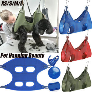 Pet Grooming Hammocks Dog Hanging Bath Trimming Restraint Bag Puppy Haircut Auxiliary Hanging Basket