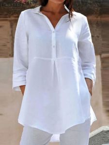 Solid Color Long Sleeve Shirt Women Pure Color Collar Street Style Loose Fit Spring Fashion Casual Top without Brand