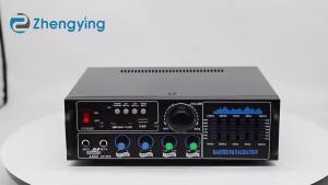 High Power Bluetooth Power Amplifier  U Disk Pluggable Radio Audio Amplifier K Song Amplifier Sound Reinforcement System