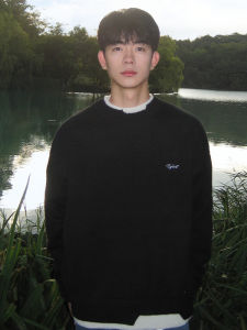 JEENSYIU | Áo Sweater Knit Dày Kiểu Lớp Cho Mùa Đông Và Thu