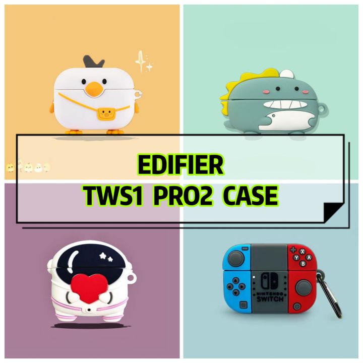 Edifier TWS1 PRO2 Case Protective Shell Soft Silicone Case Cute Cartoon Edifier Tws1 Pro 2 Case Lazada