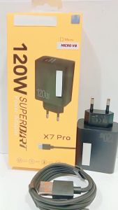 Charger 120W SUPERDART RLM X7 PRO: Power Adapter Support Fast Charging