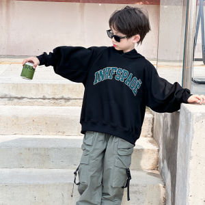 Cute Childrens Hoodie Spring Summer Cotton Casual Comfortable Boys Clothes Baby Fashionable Sweater Kids Trendy Outfit