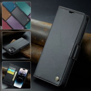 Samsung A15 5G Flip Case For Samsung Galaxy A15 A 15 4G 5G 2023 Luxury Leather Phone Cover Casing Card Slot Wallet Stand Holder Shockproof Bumper Soft TPU Edge Anti Drop