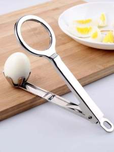 304 Stainless Steel Egg Slicer Multi-Functional Japanese Style Hardboiled Egg Divider for Cooking And Kitchen Use