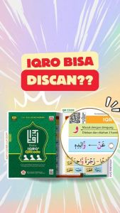 COD Buku Iqro QRcode Edisi Milenial Alqosbah Full Vidio Memudahkan Belajar Iqro 6 Jilid ORIGINAL