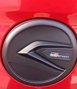 Tutup Bensin/Tank Cover Agya/Ayla 2023 up Hitam Doff