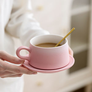 Bộ Tách Cà Phê Bằng Gốm Sứ Đơn Giản Sang Trọng Cho Gia Đình Bộ Tách Cà Phê Trưa Chiều Bằng Gốm Sứ Cao Cấp Có Đĩa Kèm Theo