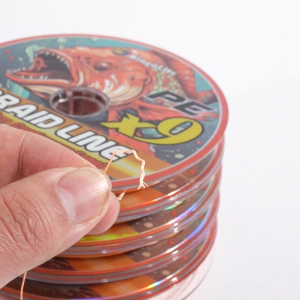 5x100m Orange Tali Pancing PE X9 Super Braid Connecting Tanpa Putus Dalam Gulungan Kompetisi Memancing Kuat Abrasi Kompetisi 15.43lb ~ 88.85lb