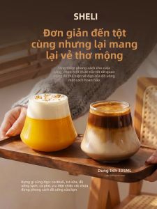 SHELI | Luxurious Creative Nordic Style Glass Tumbler