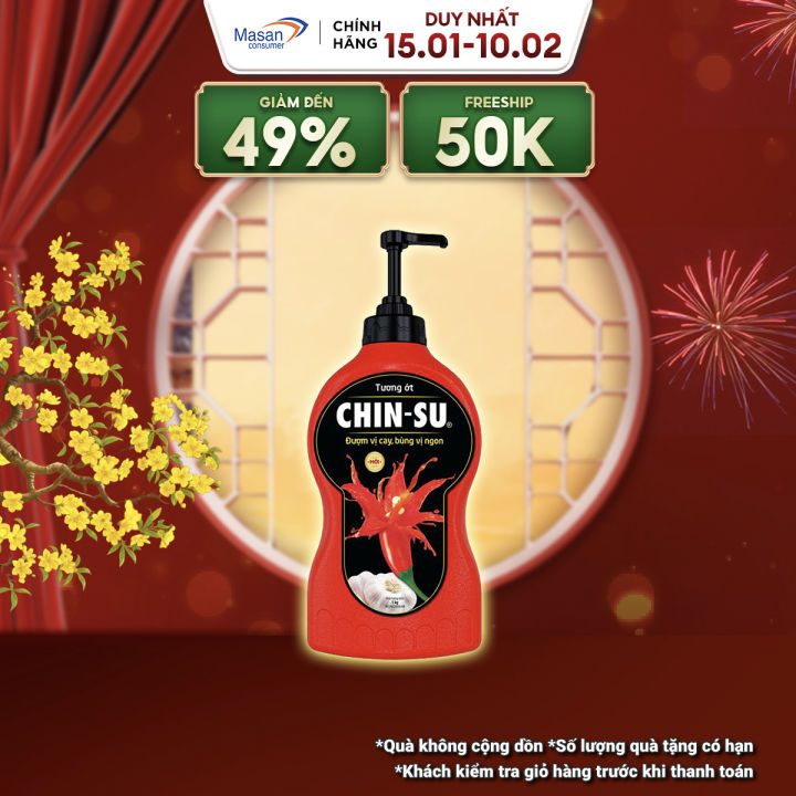 Tương Ớt CHIN-SU 5KG (Bao bì có thể thay đổi theo đợt nhập hàng ...