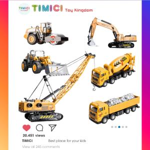 ĐỒ CHƠI TRẺ EM MÔ HÌNH XE CÔNG TRÌNH