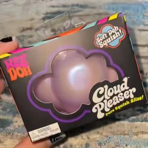 NeeDoh | Needoh Cloud Pleaser Slow Rising Squishy Stress Relief Squishy Cube Anti-Anxiety Squeeze Object For Focus ADHD Population