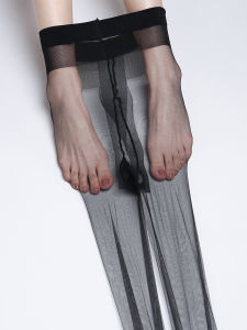 ถุงน่องสีเทาที่มองไม่เห็นบางเฉียบ ผู้หญิง ถุงน่องความรู้สึกเปลือย Sensual ฤดูใบไม้ร่วง ปลายนิ้วเท้า MF12 เซ็กซี่ ถุงน่องสร้างรูปร่างสําหรับผู้หญิง