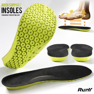 RunY Sports Insoles: Soft Comfortable Insoles for Height Increase & Flat Foot Support