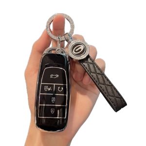 ปลอก กุญแจรถ AION เคสกุญแจ Y PLUS เคสกุญแรถยนต์ ES พวงกุญแรถยนต์ HYPTEC HT
