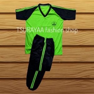 BAJU SERAGAM OLAHRAGA SEKOLAH TK/PAUD TANGAN PENDEK BISA COD