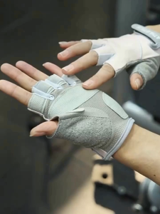 ถุงมือฟิตเนส ระบายอากาศดี ถุงมือดัมเบล ออกกําลังกาย สากลชาย และหญิง