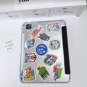 Chanks The Avengers สติ๊กเกอร์ เคสไอแพด air7 2025 11 pro 2024 11 air6 เคส for iPad gen11 10 2022 10.9 gen9 2021 air5 case พร้อมถาดปากกา