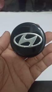 Logo hyundai cho chụp mâm xe (chụp Lazang) đường kính 60mm và 65mm.