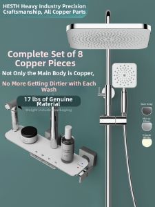 BESTH | Antibacterial Water Pressure Boost Shower Set