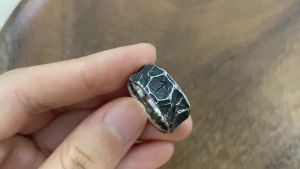 Nordic Viking Runes Ring Punk Fashion 316L Stainless Steel Odin Vikings Amulet Rings For Men Women Couple Jewelry Gift Wholesale