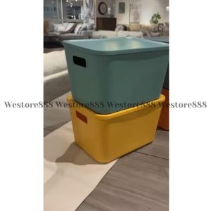 LOLLA Kotak Penyimpanan Organiser Serbaguna Storage Box Dengan Penutup 15L WEO IF3005