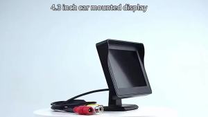 4.3-Inch Adjustable Rear View Camera for Cars with Monitor Complete Set for Vehicle Reversing And Backup Display Guidelines