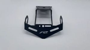 Applicable to motorcycle Yamaha YZF-R15 V3 2017-2023 aluminum alloy modified license plate frame license plate frame