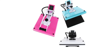 Heat Press Machine 38 x 38cm Manual Hot Press for T -Shirt Printing Sublimation DTF Printing