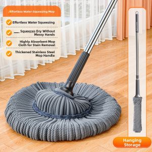 Joybos | Self-Wringing No-Handwash Wet & Dry Dual-Use Mop