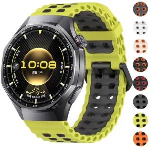 Dây Đeo Đồng Hồ Silicon Ocean 22mm/24mm Dây Đeo Thể Thao Dành Cho Huawei GT6 Pro GT6 GT5 GT4 Redmi Watch 5 Active Amazfit Balance GTR 47