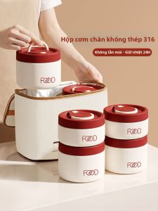 YOULUNMEI | 24hr Insulated Stainless Steel Lunch Box