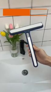 WESHOP8888 Window Glass Wiper Window Cleaner Bathroom Mirror Silicone Spatula Car Glass Screen