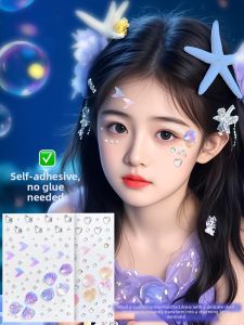 QIFUXING | Mermaid Face Decorations Stage Makeup