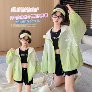 UV Protection Lightweight Sun Protection Jacket for Girls
