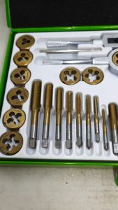 Tap & Dies Metric 40pcs Set TEKIRO Baut Drat Mur Ulir Snai GT-TD1726