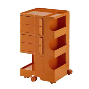 Rotating Mobile Snack Storage Cabinet