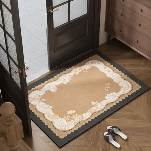Non-slip Water-absorbent Quick-drying Door Mat Brown