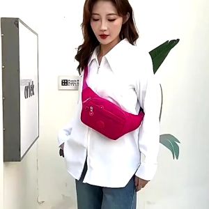 Waist body belt Bag for women Waterproof Chest Shoulder Sling Casual front Bags anti-theft package