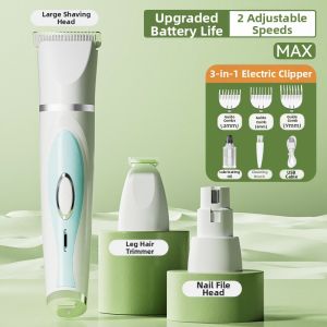HELLOLEIBOO | 3-in-1 Pet Nail & Hair Trimmer