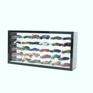 Rak Hotwheels 45Garage Parkir Miring/Serong Isi 30 Tanpa Logo