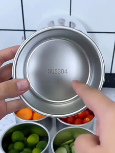 Hộp đựng thực phẩm 600ml inox có nắp nhỏ gọn tiện dụng LILA HINOX1