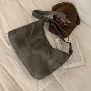 Maillard Retro Bags Female Fall and Winter 2023 New Arrival Tide Preppy Style Tote Bag Casual Large-Capacity Crossbody Bag