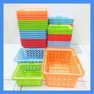 Rổ 2 quai xách đựng xà phòng xà bông phòng tắm - Đựng mỹ phẩm nhựa Đại Triển